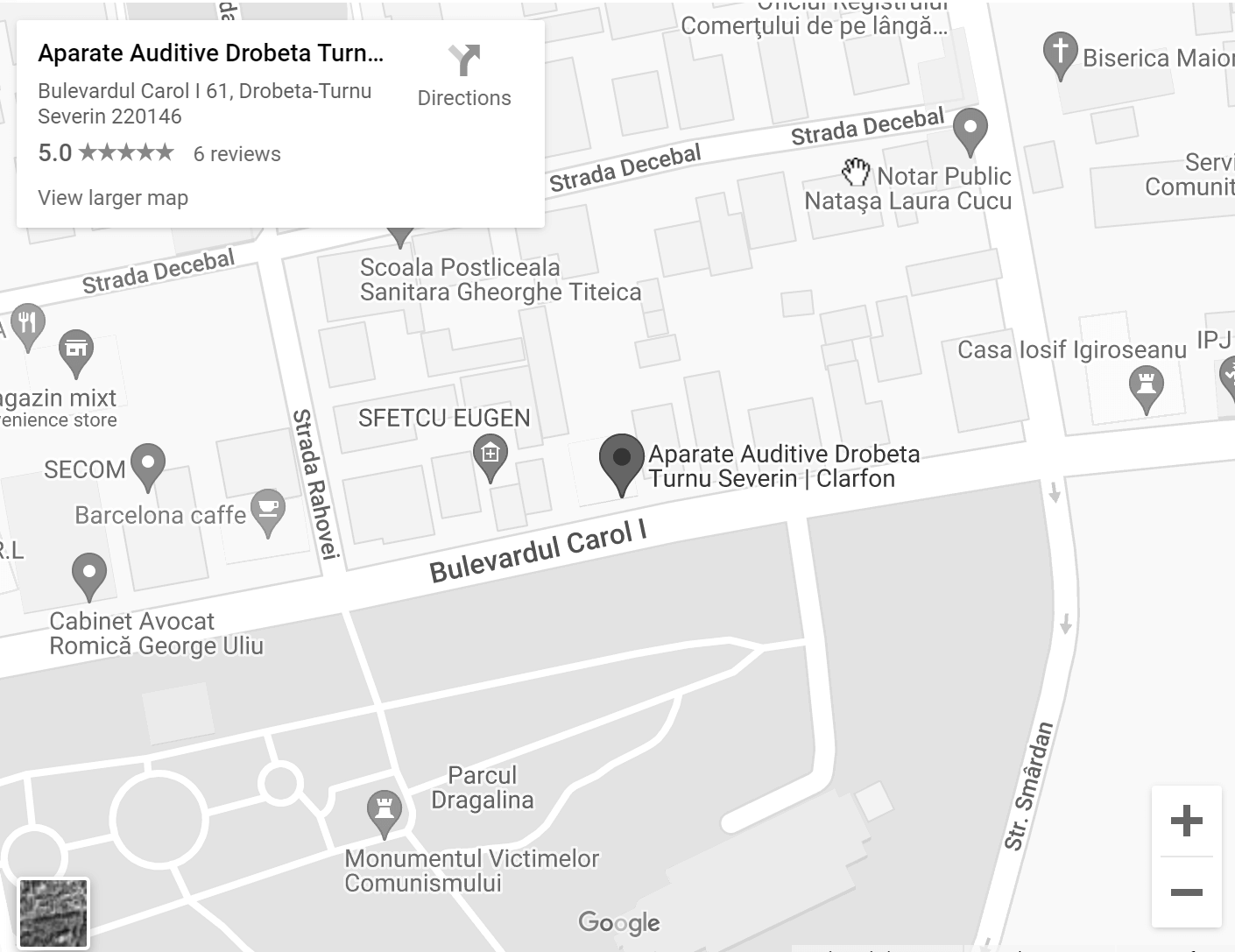 Aparate Auditive Drobeta, Str. Anghel Saligny