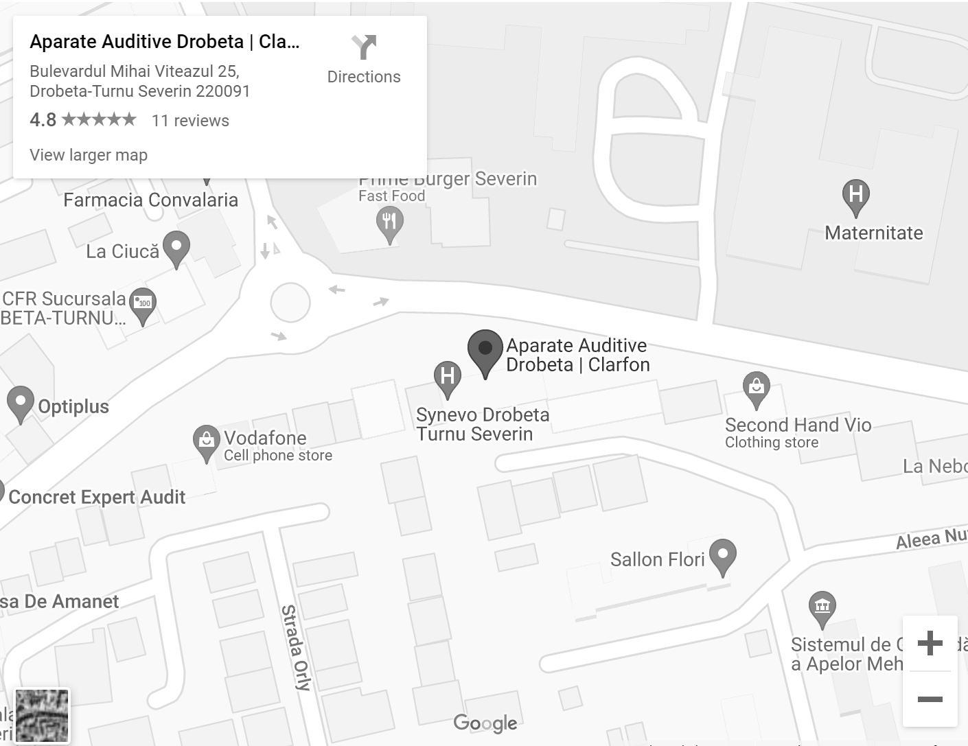 Aparate Auditive Drobeta, Splai Mihai Viteazu