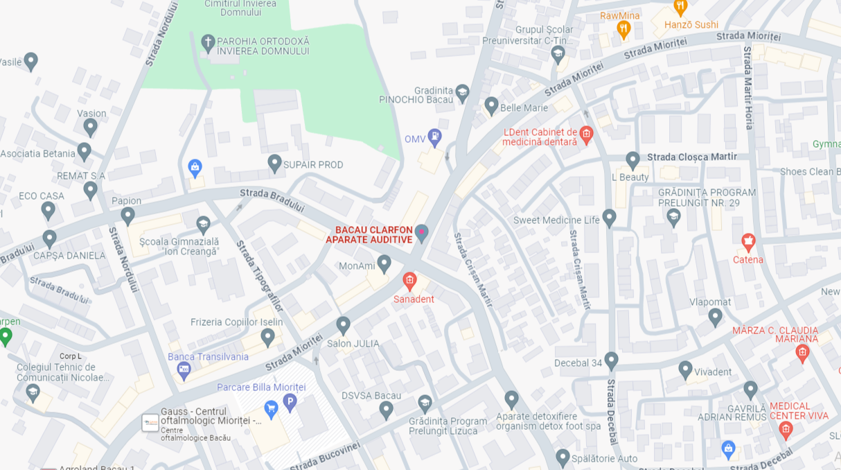 Aparate Auditive Bacau Mioritei