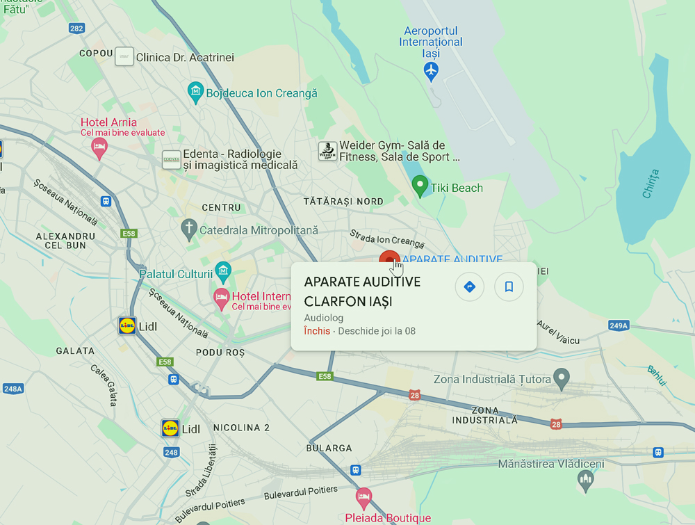 Aparate Auditive în Județul Iași