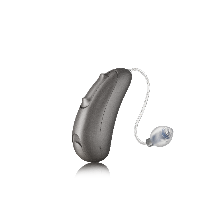 Moxi V5 - 312 4 UH Packshot VivanteMoxi V 312Left LeftReceiverP7PewterActualSize RGB 050 6824 P7 result