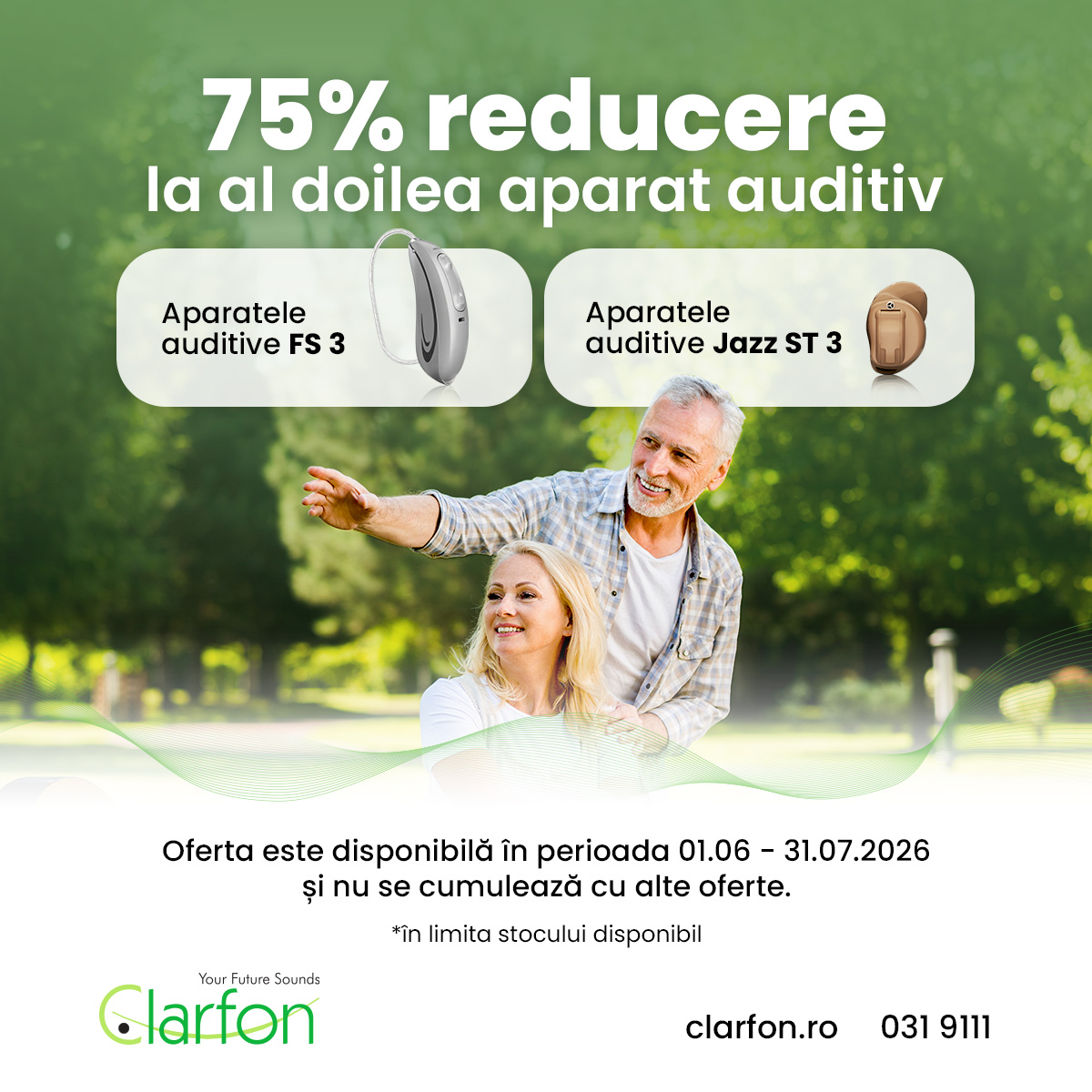 Oferta 75% reducere iunie 1200x1200 px